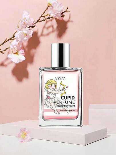 زجاجة واحدة 50 مل، رذاذ عطر كيوبيد، معطر هواء طويل الأمد، رائحة فريدة، بديل علامة تجارية فعال من حيث التكلفة، مناسب للاستخدام في العطلات، قابل للتطبيق في مناسبات متنوعة والاستخدام اليومي، عطر عالي الجودة، يشكل هدية ممتازة