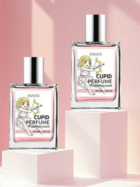 زجاجة واحدة 50 مل، رذاذ عطر كيوبيد، معطر هواء طويل الأمد، رائحة فريدة، بديل علامة تجارية فعال من حيث التكلفة، مناسب للاستخدام في العطلات، قابل للتطبيق في مناسبات متنوعة والاستخدام اليومي، عطر عالي الجودة، يشكل هدية ممتازة