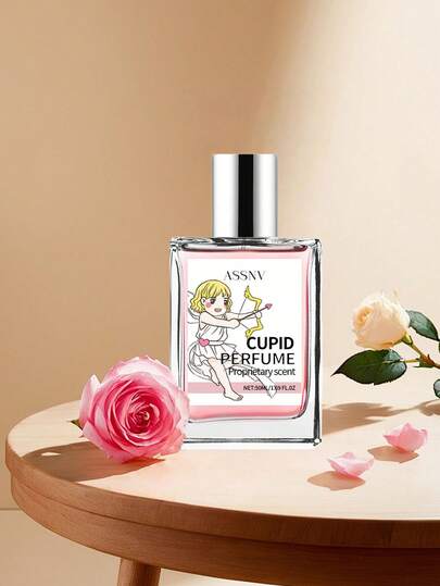 زجاجة واحدة 50 مل، رذاذ عطر كيوبيد، معطر هواء طويل الأمد، رائحة فريدة، بديل علامة تجارية فعال من حيث التكلفة، مناسب للاستخدام في العطلات، قابل للتطبيق في مناسبات متنوعة والاستخدام اليومي، عطر عالي الجودة، يشكل هدية ممتازة