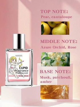 زجاجة واحدة 50 مل، رذاذ عطر كيوبيد، معطر هواء طويل الأمد، رائحة فريدة، بديل علامة تجارية فعال من حيث التكلفة، مناسب للاستخدام في العطلات، قابل للتطبيق في مناسبات متنوعة والاستخدام اليومي، عطر عالي الجودة، يشكل هدية ممتازة