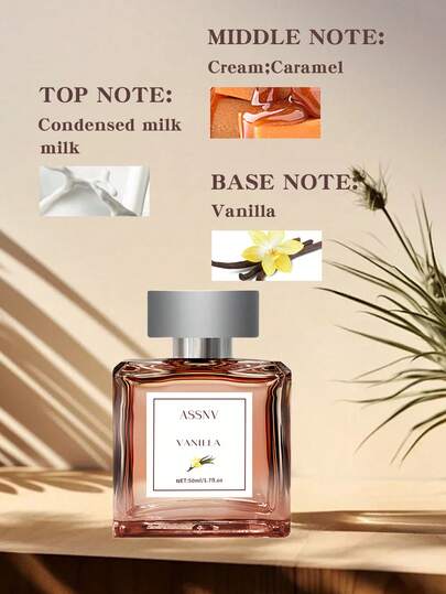 زجاجة عطر بسعة 50 مل، توفر رائحة الفانيليا الكلاسيكية، مناسبة للاستخدام الداخلي والخارجي، رائحة طويلة الأمد، مثالية للحفلات والعطلات والمنزل والفندق والمكتب، هدية مثالية للأصدقاء والأحباء! هدية عيد ميلاد/هدية عيد الميلاد