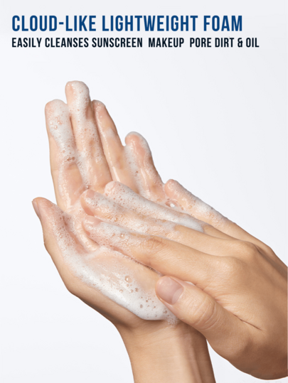 Laneige 30 جرام/150 جرام رغوة تنظيف حمض الهيالورونيك، صيغة 2 في 1، تنظف وتزيل المكياج، تغذي وترطب، لطيفة وغير مجففة، رغوة كريمية كالسحاب، مُنكّهة بحمض الهيالورونيك الدقيق الجزيئي 1/2000 وبانثينول، ترطيب عميق، تزيل بسهولة الواقي الشمسي والمكياج وشوائب المس