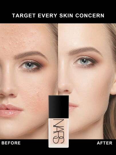 Nars أساس نارس المعكس للضوء - مكياج متطور - أساس هجين للعناية بالبشرة - 30 مل/1 أونصة سائلة #أوسلو-فاتح 1