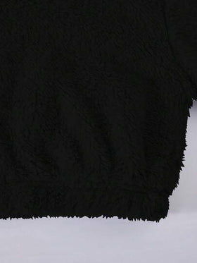 SHEIN ChillGRL مجموعة بنطلون وجاكيت بياقة عالية من الفليس الناعم والمريح للفتيات المراهقات، مناسبة للاستخدام اليومي والتنقل والأجواء الكاجوال والعطلات والخروجات والطراز الشارعي، مناسبة للخريف والشتاء