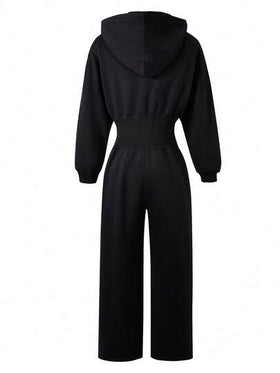 SHEIN ChillGRL البنطلون الوثاب ذو الخصر العالي والسترة البلوفر الرافعة للبنات في مرحلة المراهقة