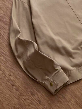 Manfinity Unisex معطف رجالي أنيق مطرز بالحروف، خريف/شتاء