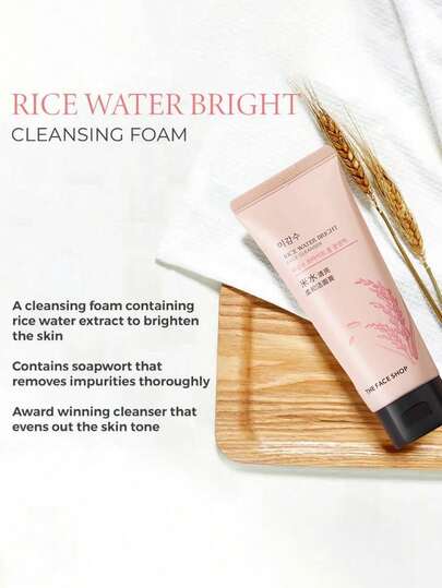 The Face Shop 50 جرام/1.764 أونصة غسول وجه رغوي لطيف، رغوة غنية، تنظيف عميق، منعش وناعم، مناسب لجميع أنواع البشرة، مستحضرات تجميل كورية