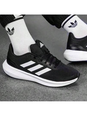 Adidas أحذية رياضية خارجية جديدة للرجال خفيفة الوزن قابلة للتنفس ومبطنة ومقاومة للتآكل ومضادة للانزلاق ونعل سميك للجري