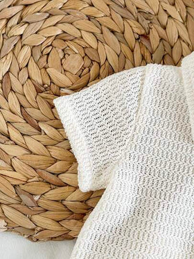 Vintaside Kids مجموعة قميص وشورت للأطفال الصبيان، بتصميم ريفي، نسيج ذو ملمس خاص، خليط قطني مريح، إطلالة كاجوال متعددة الاستخدامات، قطعتان