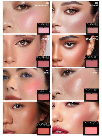 Nars كريم أساس بودرة نارس - تورد - 252 - 4.8 جرام
