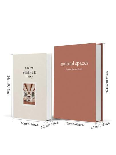 كتب زخرفية مزيفة بطراز بوهيمي - كتب مزيفة ديكورية ذات تصميم بسيط وحديث، مناسبة لتزيين طاولات غرفة المعيشة، ديكور المنزل في مناسبات عيد الميلاد وعيد الشكر، تتناسب مع الأسلوب الحياتي الحديث والبسيط، ديكور موسمي، جاذبية ريفية، غلاف نسيجي، للعشاق الكتب، خيار
