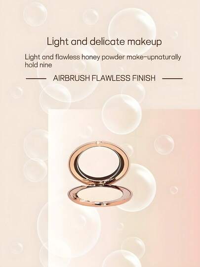 Charlotte Tilbury بودرة مضغوطة صغيرة الحجم ذات تركيز ناعم ولامع رقم 1 لون فاتح