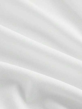 SHEIN MOD جمبسوت طويلة مصنوعة من الصوف الأبيض مع ياقة على شكل حرف V وأربطة، جمبسوت أبيض بدون أكمام مزينة للنساء، مناسبة للعودة إلى المدرسة، ملابس كاجوال، ملابس الخريف، تنورة بيج، ملابس للخروج، ملابس فينتاج، ملابس عمل، ملابس كاجوال للسيدات