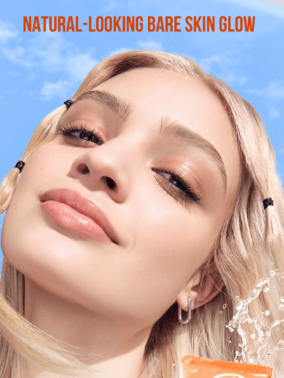 Maybelline مرطب مضيء FIT ME FLUSH ، فيتامين C مرتين #02 بشرة فاتحة ، 5/30 مل. فيتامين C مزدوج² لإشراق مضاعف ، 8 تحسينات لجودة البشرة ، مشبع بثلاثي الجوهر (ترطيب لمدة 24 ساعة بحمض الهيالورونيك ، إشراق بفيتامين C ، تجانس بالنياسيناميد). يخلق بريقًا طبيعي...