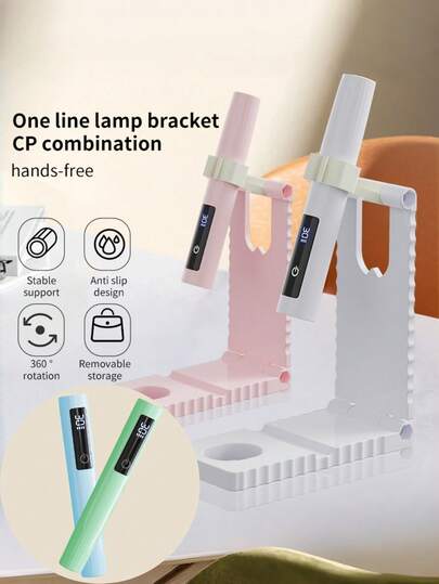 مصباح أظافر LED أشعة فوق البنفسجية، مجفف طلاء أظافر جل، مصباح أظافر محمول صغير للطاولة بحامل، مجفف أظافر قابل للارتداء، مجفف أظافر محمول صغير للطاولة يعمل بالطاقة USB قابل للشحن 200 مللي أمبير، طلاء أظافر جل سريع التصلب، طلاء أظافر، غراء وصور، أداة فن...
