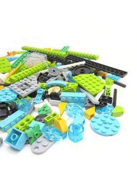 مجموعة بناء تعليمية STEM - لعبة برمجة للأطفال على طراز WeDo 2.0 | منهج STEM المدرسي والتعلم المنزلي | تنوير البرمجة والتفكير المنطقي كتل الألغاز، ألعاب الأطفال، هدية عيد الميلاد، هدية عيد الميلاد
