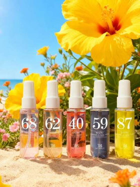 1/5 زجاجة (5 * 40 مل) رذاذ عطري، رذاذ متعدد الطبقات مرفع للمزاج، رائحة طويلة الأمد، تطلق رائحة أنيقة من الزهور والحمضيات والخشب، مناسب للاستخدام الداخلي والخارجي والمناسبات والحفلات والتجمعات والمهرجانات والمنزل والمكتب وهدية مثالية للأصدقاء والعائلة
