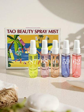 1/5 زجاجة (5 * 40 مل) رذاذ عطري، رذاذ متعدد الطبقات مرفع للمزاج، رائحة طويلة الأمد، تطلق رائحة أنيقة من الزهور والحمضيات والخشب، مناسب للاستخدام الداخلي والخارجي والمناسبات والحفلات والتجمعات والمهرجانات والمنزل والمكتب وهدية مثالية للأصدقاء والعائلة