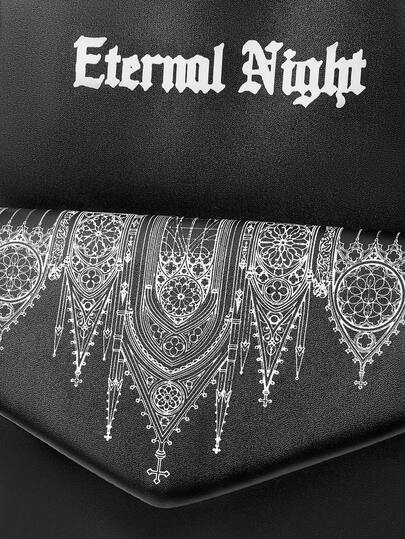 ROMWE Goth حقائب ظهر نسائية موضة