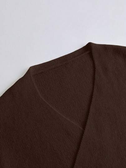 Franclia مجموعة كنزة صوفية محبوكة عالية الجودة للنساء، فضفاضة وأنيقة للارتداء اليومي، مناسبة للخريف والشتاء، 2 قطعة/مجموعة