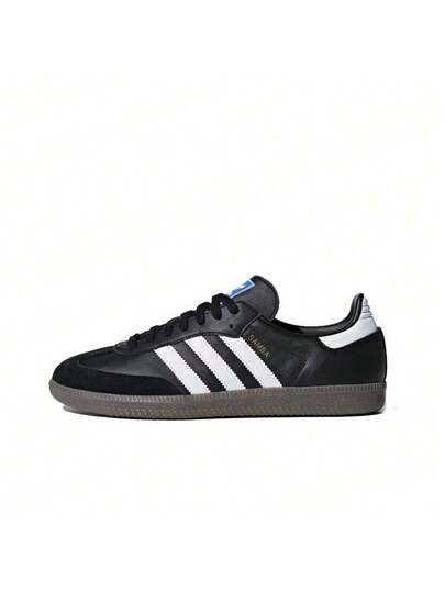 Adidas أديداس أورجينالز سامبا أو جي، أعلى ناعم، مناسب للارتداح، أحذية رياضية عالية منخفضة، يناسب الجنسين