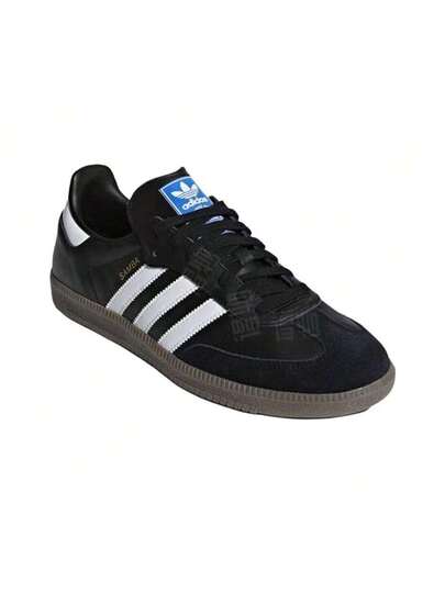 Adidas أديداس أورجينالز سامبا أو جي، أعلى ناعم، مناسب للارتداح، أحذية رياضية عالية منخفضة، يناسب الجنسين