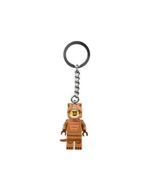 LEGO سلسلة مفاتيح دمية ليغو 854317 على شكل زي تمساح، هدية للأطفال، مجموعة تعليقات