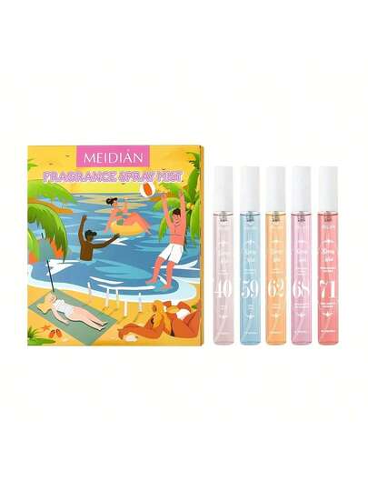 مجموعة رذاذ العطر، رائحة زهرية طويلة الأمد، جاذبية لا تقاوم، عطر طبيعي وطويل الأمد، مهدئ ومريح، يخفف التوتر والقلق، يوازن المشاعر، يخلق جوًا رومانسيًا ومنسجمًا.