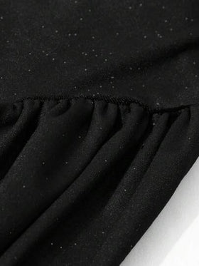 SHEIN فستان فتاة فينتاج، فستان بدون أكمام وظهر مكشوف بفيونكة، فستان حفلة تنكرية في عيد الحب، فستان رأس السنة الجديدة