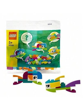 LEGO طقم بناء ليغو 30545 سمكة صغيرة، كتل بناء لعبة للأولاد والبنات