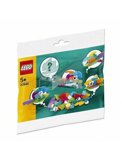 LEGO طقم بناء ليغو 30545 سمكة صغيرة، كتل بناء لعبة للأولاد والبنات