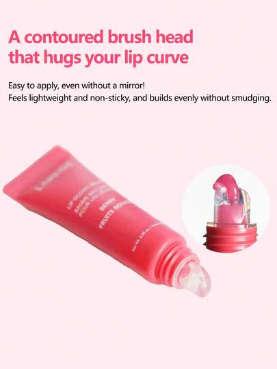 Laneige 10 جرام بلسم شفاه لامع، يحتوي على جوهر مرطب، غير لزج ومغذي، زيت شفاه بنكهة فواكه، يخلق مظهر شفاه لامع، مظهر كوري مبلل للمكياج