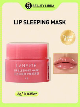 Laneige قناع النوم للشفاه: يغذي، يرطب، فيتامين سي، توت، مضادات أكسدة، شفاه متقشرة وجافة 3 جرام/0.11 أونصة بلسم شفاه لانيج للمكياج