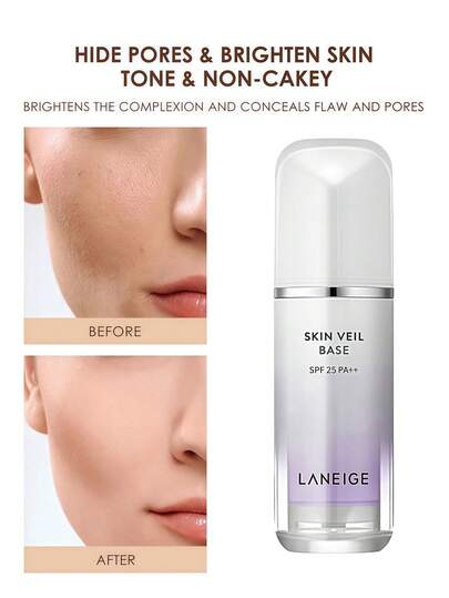 Laneige Soft Finish Sun Protector EX - SPF 28 PA++ - بنفسجي نقي 30مل/1.01 أونصة سائلة