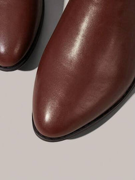 Styleloop بوت كاحل كاجوال للنساء بلون أحادي