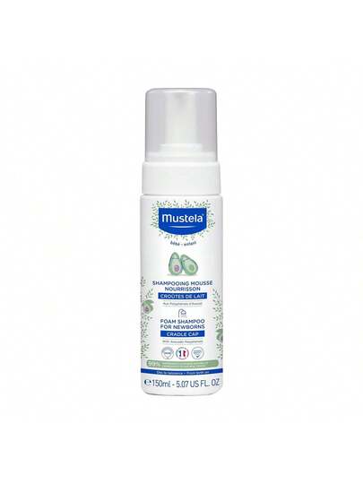 Mustela شامبو رغوي للأطفال حديثي الولادة 150 مل