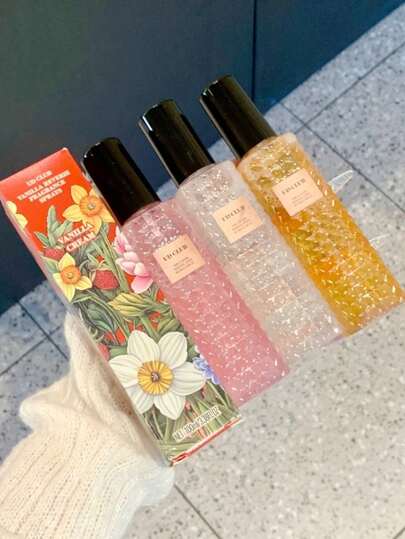 1 قطعة رذاذ عطري 100 مل، منعش طبيعي طويل المفعول، يحتوي على جوهر جاذبية طبيعية طويلة الأمد، يطلق زهور أنيقة، مناسب للاستخدام الداخلي والخارجي والمناسبات والعطلات والعائلات والمكاتب، هدية مثالية للأصدقاء والأزواج.