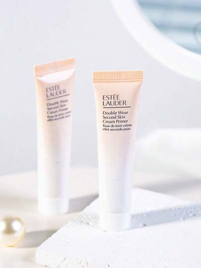 Estée Lauder إستي لودر بريمر ميني دبل وير 15مل / ملمس ناعم كالحرير / يقلل من التجاعيد والمسام والعيوب / هذا البوليمر الجديد الناعم يشكل طبقة شفافة مرنة لتحسين نعومة البشرة والتجانس [تغليف عشوائي (نمطان)]