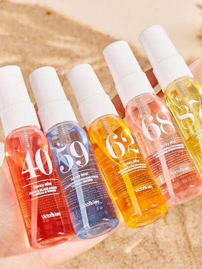 5 قطع/1 قطعة - بخاخ عطر رقمي للمنزل 40 مل، بخاخ عطر رقمي لغرفة الاستحمام، 5 روائح مختلفة: طويلة الأمد، طبيعية وطازجة، بخاخ منعش محمول وجذاب، مناسب للحفلات، هدية عيد ميلاد الصديقة، عطر برازيلي