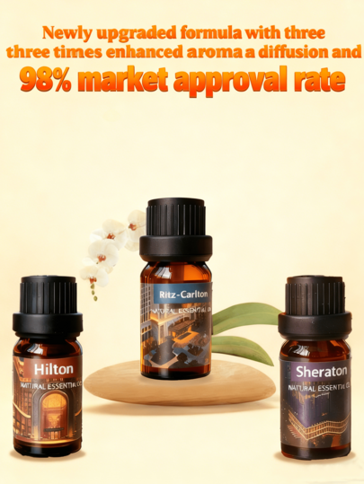 10 مل من زيت العطور الأساسي للعلاج بالروائح، عطر قابل للذوبان في الماء، يخفف التعب وينعش الهواء
