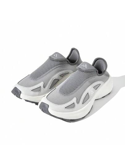 Adidas أحذية جري شبكية قابلة للانزلاق، متنفسة، مناسبة للجنسين