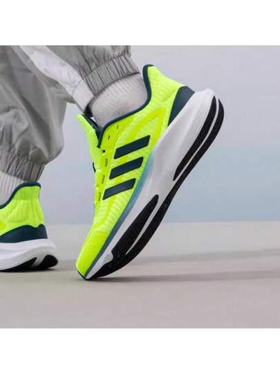 Adidas أحذية رياضية جديدة للرجال والنساء، خفيفة الوزن، شبكية، قابلة للتنفس وامتصاص الصدمات