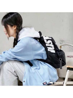 Nike حقيبة ظهر نايكي برازيليا ميني للأطفال بسحاب وطبعة شعار - BA5559-013