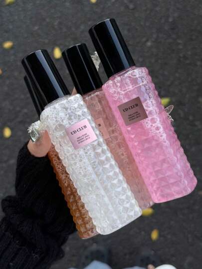 قطعة واحدة، رذاذ عطري 100 مل، عطر زهري وفاكهي، عطر دائم، رذاذ عطري خالي من الكحول، رذاذ تنشيط الجسم للنساء للسفر، مناسب لتعطير المنزل والملابس، هدية مثالية للعطلات