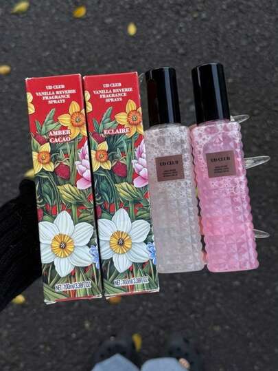 قطعة واحدة، رذاذ عطري 100 مل، عطر زهري وفاكهي، عطر دائم، رذاذ عطري خالي من الكحول، رذاذ تنشيط الجسم للنساء للسفر، مناسب لتعطير المنزل والملابس، هدية مثالية للعطلات