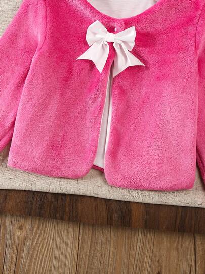 Elladie kids معطف مطبوع أنيق للفتيات من عمر 4-7 سنوات للخريف/الشتاء، مناسب للمدرسة والعطلات والسفر والأنشطة الخارجية والعودة إلى المدرسة