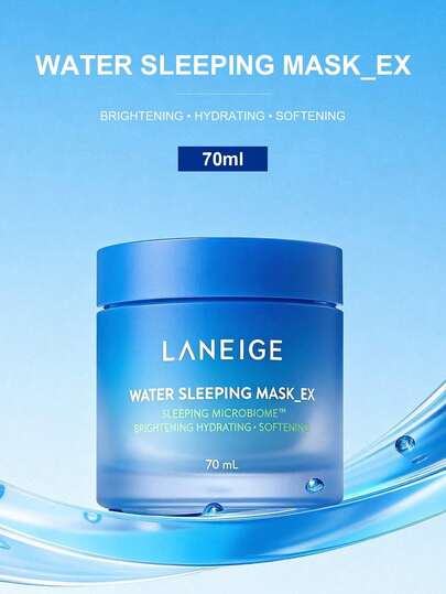 Laneige قناع نوم مائي مع نياسيناميد وسكوالان 70مل/2.30 أونصة
