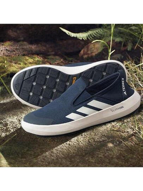 Adidas حذاء TERREX BOAT للجنسين للمشي لمسافات طويلة في الهواء الطلق خفيف الوزن ومريح وجيد التهوية ومتين