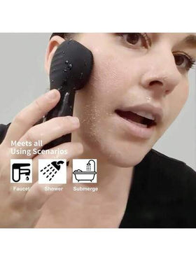 فرشاة تنظيف الوجه قابلة لإعادة الشحن عبر USB، فرشاة تقشير الوجه السيليكون، جهاز تدليك الوجه، جهاز تدليك الوجه الاهتزازي، أداة تنظيف البشرة