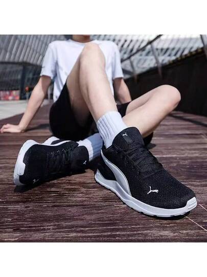 Puma أحذية بوما أنزارون لايت كاجوال كلاسيكية متعددة الاستخدامات ذات قماش عالي الجودة وأعلى منخفض 371128-02